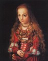 Una princesa de Sajonia Renacimiento Lucas Cranach el Viejo